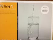  FT Line 1 Ion Filter - Domestic Drinking Water Kit    